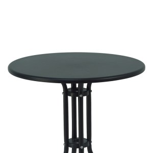 pak-200-001128-5 ΤΡΑΠΕΖΑΡΙΑ VERGO-CHARI PAKOWORLD ΣΕΤ 3ΤΕΜ ΜΕΤΑΛΛΟ ΣΕ ΜΑΥΡΗ ΑΠΟΧΡΩΣΗ