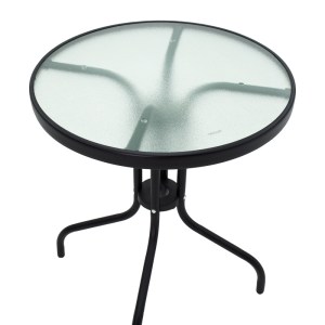 pak-200-001132-6 ΤΡΑΠΕΖΑΡΙΑ WATSON-POMEDON PAKOWORLD ΣΕΤ 3ΤΕΜ ΜΕΤΑΛΛΟ ΣΕ ΜΑΥΡΗ ΑΠΟΧΡΩΣΗ