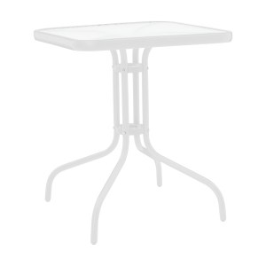 pak-200-001138-4 ΤΡΑΠΕΖΑΡΙΑ WATSON-MONASTY PAKOWORLD ΣΕΤ 3ΤΕΜ ΜΕΤΑΛΛΟ ΣΕ ΛΕΥΚΗ ΑΠΟΧΡΩΣΗ 70X70X70ΕΚ