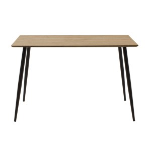 pak-200-001153-5 ΤΡΑΠΕΖΑΡΙΑ CUBA-PARKER PAKOWORLD ΣΕΤ 5ΤΕΜ MDF ΣΕ SONOMA-ΜΑΥΡΗ ΑΠΟΧΡΩΣΗ 120X70X76CM