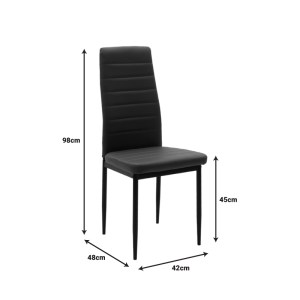 pak-200-001164-7 ΤΡΑΠΕΖΑΡΙΑ CHLOE-PARKER PAKOWORLD ΣΕΤ 5ΤΕΜ ΓΥΑΛΙΝΟ ΣΕ ΑΝΘΡΑΚΙ-ΦΥΣΙΚΗ ΑΠΟΧΡΩΣΗ 120X70X75ΕΚ