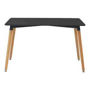 pak-200-001167-5 ΤΡΑΠΕΖΑΡΙΑ NATALI-CARON PAKOWORLD ΣΕΤ 5ΤΕΜ MDF ΣΕ ΜΑΥΡΗ-ΦΥΣΙΚΗ ΑΠΟΧΡΩΣΗ 120X80X76ΕΚ