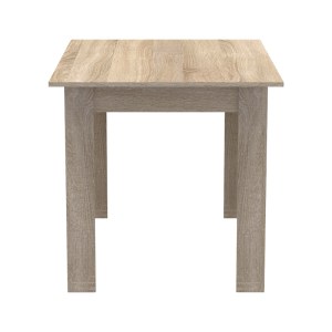 pak-200-001183-6 ΤΡΑΠΕΖΑΡΙΑ MANKA-AURORA I PAKOWORLD ΣΕΤ 5ΤΕΜ ΣΕ SONOMA-ΜΑΥΡΗ ΑΠΟΧΡΩΣΗ 110X80X77ΕΚ
