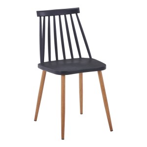 pak-200-001187-1 ΤΡΑΠΕΖΑΡΙΑ CHLOE-AURORA I PAKOWORLD ΣΕΤ 5ΤΕΜ ΓΥΑΛΙΝΟ 8ΧΙΛ ΑΝΘΡΑΚΙ - ΠΟΔΙ ΦΥΣΙΚΟ-ΜΑΥΡΗ ΑΠΟΧΡΩΣΗ 120X70X75ΕΚ