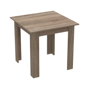 pak-200-001187-4 ΤΡΑΠΕΖΑΡΙΑ CHLOE-AURORA I PAKOWORLD ΣΕΤ 5ΤΕΜ ΓΥΑΛΙΝΟ 8ΧΙΛ ΑΝΘΡΑΚΙ - ΠΟΔΙ ΦΥΣΙΚΟ-ΜΑΥΡΗ ΑΠΟΧΡΩΣΗ 120X70X75ΕΚ