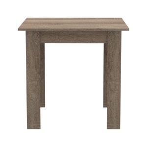 pak-200-001187-5 ΤΡΑΠΕΖΑΡΙΑ CHLOE-AURORA I PAKOWORLD ΣΕΤ 5ΤΕΜ ΓΥΑΛΙΝΟ 8ΧΙΛ ΑΝΘΡΑΚΙ - ΠΟΔΙ ΦΥΣΙΚΟ-ΜΑΥΡΗ ΑΠΟΧΡΩΣΗ 120X70X75ΕΚ