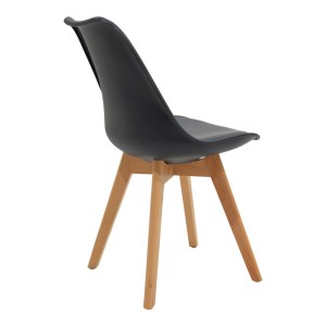 pak-200-001193-2 ΤΡΑΠΕΖΑΡΙΑ CHLOE -GASTON PAKOWORLD ΣΕΤ 5ΤΕΜ ΓΥΑΛΙΝΟ 8ΧΙΛ ΑΝΘΡΑΚΙ - ΠΟΔΙ ΦΥΣΙΚΟ 120X70X75ΕΚ
