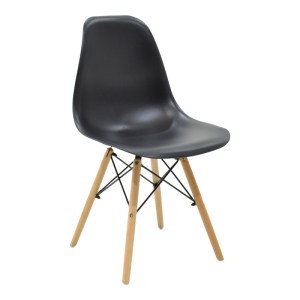 pak-200-001199-1 ΤΡΑΠΕΖΑΡΙΑ MANKA-JULITA PAKOWORLD ΣΕΤ 5ΤΕΜ ΣΕ SONOMA TRUFFLE-ΜΑΥΡΗ ΑΠΟΧΡΩΣΗ 110X80X77ΕΚ