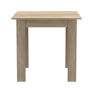 pak-200-001200-5 ΤΡΑΠΕΖΑΡΙΑ MANKA I-JULITA PAKOWORLD ΣΕΤ 3ΤΕΜ ΣΕ SONOMA-ΜΑΥΡΗ ΑΠΟΧΡΩΣΗ 80X80X77ΕΚ