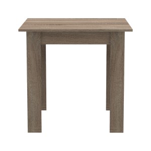 pak-200-001201-5 ΤΡΑΠΕΖΑΡΙΑ MANKA I-JULITA PAKOWORLD ΣΕΤ 3ΤΕΜ ΣΕ SONOMA TRUFFLE-ΜΑΥΡΗ ΑΠΟΧΡΩΣΗ 80X80X77ΕΚ