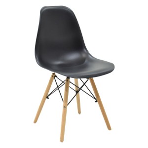 pak-200-001202-1 ΤΡΑΠΕΖΑΡΙΑ CHLOE-JULITA PAKOWORLD ΣΕΤ 5ΤΕΜ ΓΥΑΛΙΝΟ 8ΧΙΛ ΑΝΘΡΑΚΙ - ΠΟΔΙ ΦΥΣΙΚΟ 120X70X75ΕΚ
