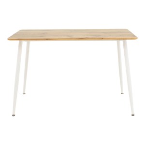 pak-200-001209-5 ΤΡΑΠΕΖΑΡΙΑ CUBA-PARKER PAKOWORLD ΣΕΤ 5ΤΕΜ SONOMA-ΛΕΥΚΟ 120X80X75ΕΚ