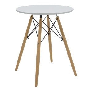 pak-200-001213-4 ΤΡΑΠΕΖΑΡΙΑ JULITA-PARKER PAKOWORLD ΣΕΤ 3ΤΕΜ MDF ΛΕΥΚΟ-ΠΟΔΙΑ ΦΥΣΙΚΟ Φ60X73ΕΚ