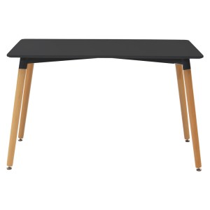 pak-200-001224-5 ΤΡΑΠΕΖΑΡΙΑ NATALI-BELLA PAKOWORLD ΣΕΤ 5ΤΕΜ MDF ΣΕ ΜΑΥΡΗ-ΦΥΣΙΚΗ ΑΠΟΧΡΩΣΗ 120X80X76CM