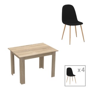 pak-200-001227 ΤΡΑΠΕΖΑΡΙΑ MANKA-BELLA PAKOWORLD ΣΕΤ 5ΤΕΜ ΣΕ SONOMA ΑΠΟΧΡΩΣΗ 110X80X70ΕΚ