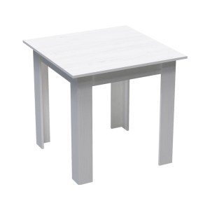 pak-200-001239-4 ΤΡΑΠΕΖΑΡΙΑ MANKA Ι-AURORA I PAKOWORLD ΣΕΤ 3ΤΕΜ ΣΕ ΛΕΥΚΗ ΑΠΟΧΡΩΣΗ 80X80X77ΕΚ