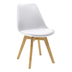 pak-200-001242-1 ΤΡΑΠΕΖΑΡΙΑ JULITA-GASTON ΣΕΤ 5ΤΕΜ PAKOWORLD MDF ΚΑΙ ΞΥΛΟ ΟΞΙΑΣ ΣΕ ΛΕΥΚΗ-ΦΥΣΙΚΗ ΑΠΟΧΡΩΣΗ Φ80X73ΕΚ