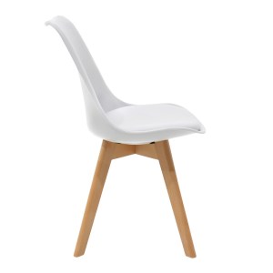 pak-200-001242-3 ΤΡΑΠΕΖΑΡΙΑ JULITA-GASTON ΣΕΤ 5ΤΕΜ PAKOWORLD MDF ΚΑΙ ΞΥΛΟ ΟΞΙΑΣ ΣΕ ΛΕΥΚΗ-ΦΥΣΙΚΗ ΑΠΟΧΡΩΣΗ Φ80X73ΕΚ