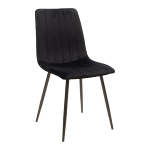 pak-200-001259-1 ΤΡΑΠΕΖΑΡΙΑ NATALI-NOOR PAKOWORLD ΣΕΤ 5ΤΕΜ  MDF ΜΑΥΡΟ-ΠΟΔΙΑ ΦΥΣΙΚΟ 120X80X76ΕΚ