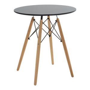 pak-200-001274-4 ΤΡΑΠΕΖΑΡΙΑ JULITA-NOOR PAKOWORLD ΣΕΤ 3ΤΕΜ MDF ΜΑΥΡΟ-ΜΠΕΖ-ΦΥΣΙΚΟ Φ60X73ΕΚ