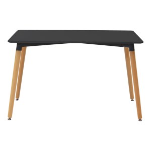 pak-200-001290-5 ΤΡΑΠΕΖΑΡΙΑ NATALI-NOOR PAKOWORLD ΣΕΤ 5ΤΕΜ  MDF ΜΑΥΡΟ-ΑΝΘΡΑΚΙ-ΠΟΔΙΑ ΦΥΣΙΚΟ 120X80X76ΕΚ