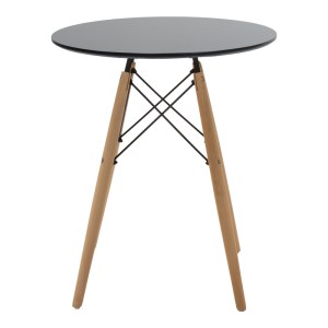 pak-200-001294-5 ΤΡΑΠΕΖΑΡΙΑ JULITA-NOOR PAKOWORLD ΣΕΤ 3ΤΕΜ  MDF ΜΑΥΡΟ-ΑΝΘΡΑΚΙ-ΠΟΔΙΑ ΦΥΣΙΚΟ Φ60X73ΕΚ