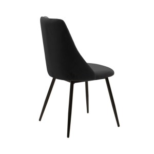 pak-200-001306-2 ΤΡΑΠΕΖΑΡΙΑ GUSTAS-GISELLE PAKOWORLD ΣΕΤ 5ΤΕΜ ΛΕΥΚΟ ΜΑΡΜΑΡΟΥ SINTERED STONE-ΒΕΛΟΥΔΟ ΜΑΥΡΟ 120X60X75ΕΚ