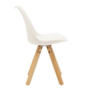pak-200-001403-3 ΤΡΑΠΕΖΑΡΙΑ BALOU-CARON ΣΕΤ 5ΤΕΜ PAKOWORLD PP-MDF ΣΕ ΛΕΥΚΗ-ΦΥΣΙΚΗ ΑΠΟΧΡΩΣΗ Φ100X73ΕΚ