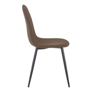 pak-200-001431-3 ΤΡΑΠΕΖΑΡΙΑ BELLA-BALOU PAKOWORLD ΣΕΤ 5ΤΕΜ MDF ΜΑΥΡΟ-ΥΦΑΣΜΑ ΚΑΦΕ Φ120X73ΕΚ