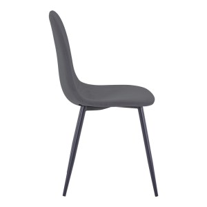 pak-200-001433-3 ΤΡΑΠΕΖΑΡΙΑ BELLA-BALOU PAKOWORLD ΣΕΤ 5ΤΕΜ MDF ΜΑΥΡΟ-ΒΕΛΟΥΔΟ ΑΝΘΡΑΚΙ Φ120X73ΕΚ