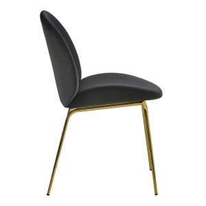 pak-200-001434-3 ΤΡΑΠΕΖΑΡΙΑ BALOU-MALEY PAKOWORLD ΣΕΤ 5ΤΕΜ MDF ΜΑΥΡΟ-ΒΕΛΟΥΔΟ ΑΝΘΡΑΚΙ Φ120X73ΕΚ