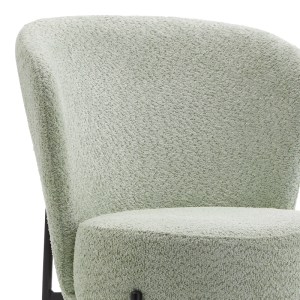 pak-200-001435-3 ΤΡΑΠΕΖΑΡΙΑ BALOU-HOULIAN PAKOWORLD ΣΕΤ 3ΤΕΜ MDF ΜΑΥΡΟ-ΥΦΑΣΜΑ ΜΕΝΤΑ Φ80X73ΕΚ