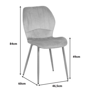 pak-200-001581-4 ΤΡΑΠΕΖΑΡΙΑ ΜΕ ΚΑΡΕΚΛΕΣ JELOUR ΓΚΡΙ ΚΑΙ ΤΡΑΠΕΖΙ TITTA ΓΥΑΛΙ 120X70X75ΕΚ ΣΕΤ 5ΤΕΜ