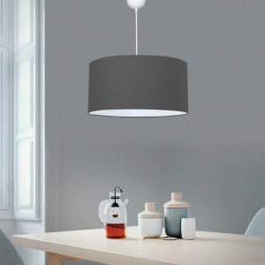 pak-202-000069-1 ΦΩΤΙΣΤΙΚΟ ΟΡΟΦΗΣ ΜΟΝΟΦΩΤΟ PWL-1091 PAKOWORLD Ε27 ΓΚΡΙ Φ38X70ΕΚ