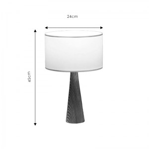 pak-202-000112-2 ΕΠΙΤΡΑΠΕΖΙΟ ΦΩΤΙΣΤΙΚΟ KALITO PAKOWORLD IVORY-ΚΑΦΕ Φ24X45ΕΚ