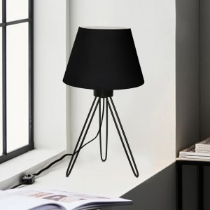 pak-202-000127-1 ΕΠΙΤΡΑΠΕΖΙΟ ΦΩΤΙΣΤΙΚΟ SHERINI PAKOWORLD ΜΕΤΑΛΛΟ ΚΑΙ ΥΦΑΣΜΑ ΣΕ ΜΑΥΡΟ ΧΡΩΜΑ 22X22X33ΕΚ