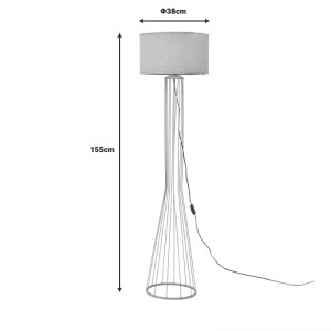 pak-202-000135-2 ΦΩΤΙΣΤΙΚΟ ΔΑΠΕΔΟΥ FIRDO PAKOWORLD Ε27 ΧΡΥΣΟ-ΜΠΕΖ Φ38X155ΕΚ