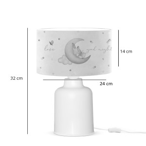pak-202-000176-2 ΠΑΙΔΙΚΟ ΕΠΙΤΡΑΠΕΖΙΟ ΦΩΤΙΣΤΙΚΟ GARY PAKOWORLD ΠΟΛΥΧΡΩΜΟ-ΛΕΥΚΟ Φ24X32ΕΚ