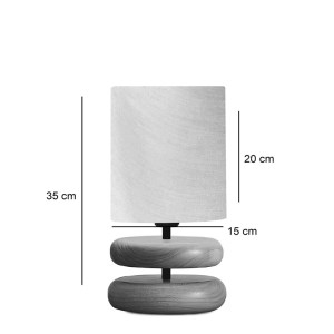 pak-202-000183-2 ΕΠΙΤΡΑΠΕΖΙΟ ΦΩΤΙΣΤΙΚΟ CLARION PAKOWORLD Ε14 ΜΠΕΖ -ΚΑΡΥΔΙ Φ15X35ΕΚ