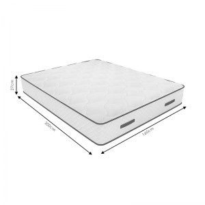 pak-207-000020-2 ΣΤΡΩΜΑ RELAXATION CHIC STROM ΔΙΠΛΗΣ ΟΨΗΣ 27CM 160X200ΕΚ