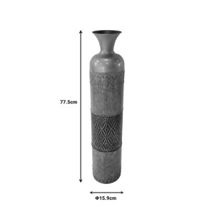 pak-209-000021-1 ΔΙΑΚΟΣΜΗΤΙΚΟ ΒΑΖΟ ANCIAN INART ΜΕΤΑΛΛΟ ΠΟΛΥΧΡΩΜΟ Φ15.9X77.5ΕΚ