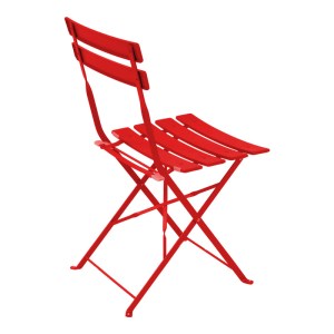 pak-219-000012-3 ΤΡΑΠΕΖΑΡΙΑ BISTRO 3ΤΕΜ PAKOWORLD ΜΕΤΑΛΛΙΚΗ ΑΝΑΔΙΠΛΟΥΜΕΝΗ ΣΕ ΚΟΚΚΙΝΗ ΑΠΟΧΡΩΣΗ Φ60X71ΕΚ