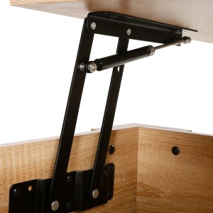 pak-225-000057-5 ΤΡΑΠΕΖΙ ΣΑΛΟΝΙΟΥ FERZA PAKOWORLD ΜΕ ΣΕΡΒΙΤΟΡΟ ΣΕ OAK ΑΠΟΧΡΩΣΗ 100X50X42ΕΚ