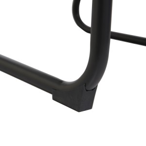 pak-225-000058-6 ΚΑΡΕΚΛΑ ΕΠΙΣΚΕΠΤΗ VINDOR PAKOWORLD ΥΦΑΣΜΑ ΣΕ ΚΡΕΜ ΑΠΟΧΡΩΣΗ ΜΕ ΜΑΥΡΟ ΜΕΤΑΛΛΙΚΟ ΠΟΔΙ 65X68.5X79.5ΕΚ