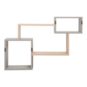 pak-225-000068-3 ΡΑΦΙ ΤΟΙΧΟΥ BELDRA PAKOWORLD ΣΕ ΦΥΣΙΚΗ ΜΕ ΓΚΡΙ CEMENT ΑΠΟΧΡΩΣΗ 84X15X57.8ΕΚ