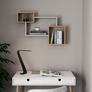 pak-225-000069-1 ΡΑΦΙ ΤΟΙΧΟΥ BELDRA PAKOWORLD ΣΕ ΦΥΣΙΚΗ ΑΠΟΧΡΩΣΗ ΜΕ ΛΕΥΚΟ 84X15X57.8ΕΚ