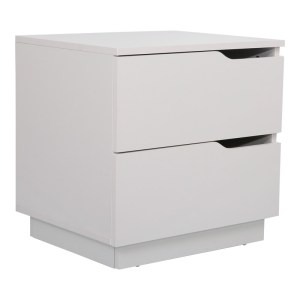 pak-225-000079 ΚΟΜΟΔΙΝΟ VERENA I PAKOWORLD ΣΕ ΛΕΥΚΗ ΑΠΟΧΡΩΣΗ 48X40X48ΕΚ
