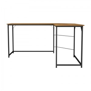 pak-230-000036-1 ΓΡΑΦΕΙΟ ΕΡΓΑΣΙΑΣ ΜΕ ΔΕΞΙΑ ΓΩΝΙΑ IMPETUS PAKOWORLD ΜΕΛΑΜΙΝΗΣ ΚΑΡΥΔΙ-ΜΑΥΡΟ 150X120X75ΕΚ