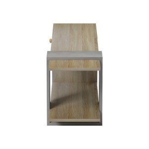 pak-230-000043-2 ΕΠΙΠΛΟ ΤΗΛΕΟΡΑΣΗΣ STANDI PAKOWORLD ΣΕ SONOMA-ΓΚΡΙ CEMENT ΑΠΟΧΡΩΣΗ 120X25X36.8ΕΚ