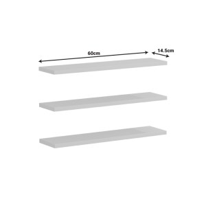 pak-230-000052-3 ΡΑΦΙΕΡΑ ΤΟΙΧΟΥ DIVAR PAKOWORLD ΣΕ SONOMA ΑΠΟΧΡΩΣΗ 60X14.5X1.8ΕΚ